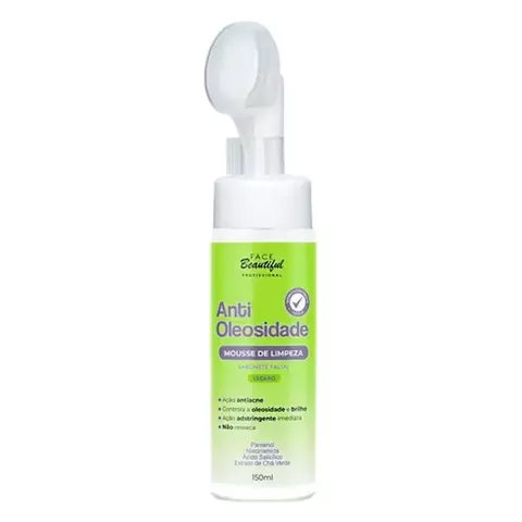 Mousse de limpeza anti oleosidade by Face Beautiful