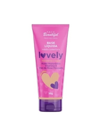 Base Líquida Lovely - Face Beauty