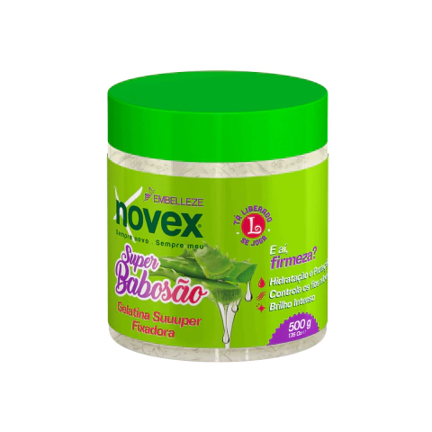 Gelatina Super Fijadora Babosa Novex 500g