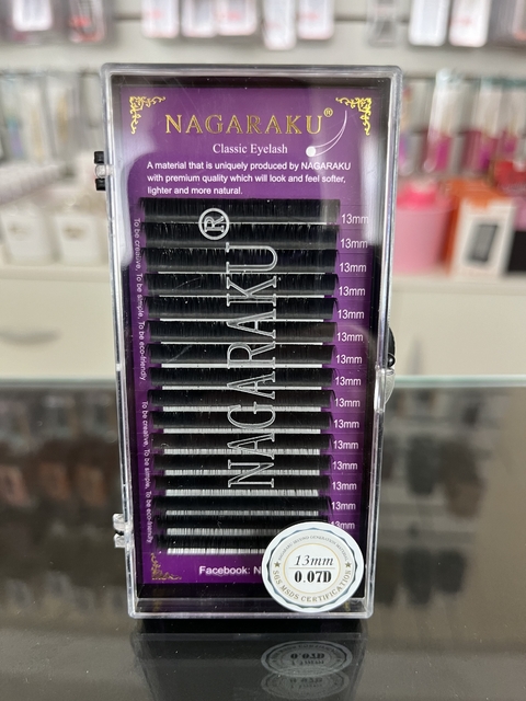 Cílios Nagaraku 0,07 D Volume Russo Fio a Fio - comprar online