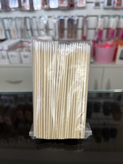 Palito ponta algodão Henna 100 unidades - comprar online