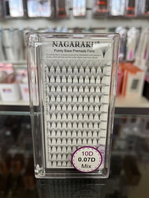 Cílios Nagaraku Tufinho 10 D MIX 120 fans - comprar online