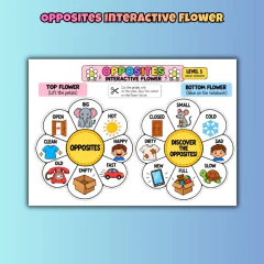 Opposites Interactive Flower