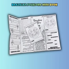 Brazilian Folklore Mini Book