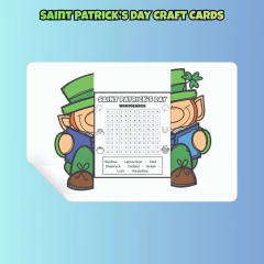 Saint Patrick’s Day Craft Cards - Clear English