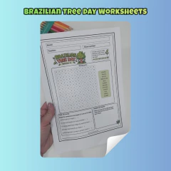 Brazilian Tree Day Worksheets - Clear English