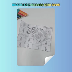 Imagem do Brazilian Folklore Mini Book