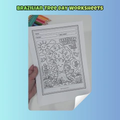 Brazilian Tree Day Worksheets