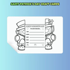 Saint Patrick’s Day Craft Cards - Clear English