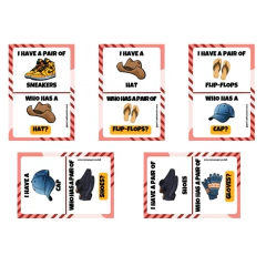 Game "I have, who has...? - Clothes and Accessories" - Clear English