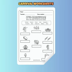 Carnival Worksheets