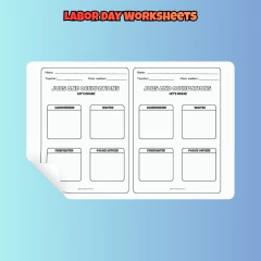 Labor Day Worksheets