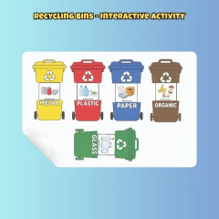 Recycling bins - Interactive Activity - comprar online