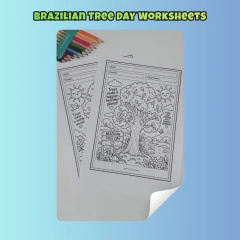 Brazilian Tree Day Worksheets - comprar online