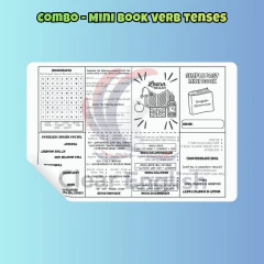 Combo 01 - Mini Books Verb Tenses - comprar online
