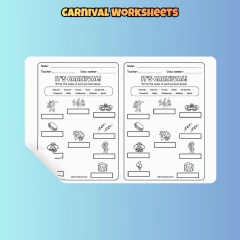 Carnival Worksheets - comprar online