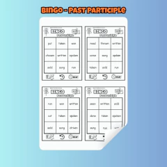 Bingo - Past Participle - loja online