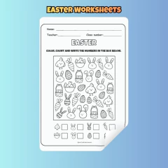 Easter Worksheets - loja online