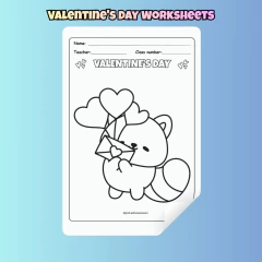 Valentine's Day Worksheets na internet