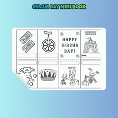 Circus Day Mini Book na internet