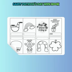 Saint Patrick's Day Mini Book na internet