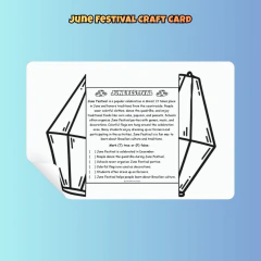 June Festival Craft Card na internet