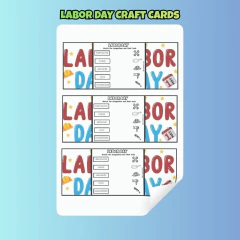 Labor Day Craft Cards na internet