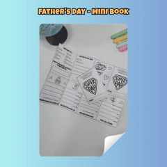 Father's Day - Mini Book - Clear English
