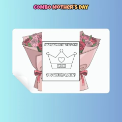 Combo Mother's Day - Clear English