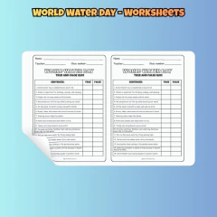 World Water Day - Worksheets - Clear English