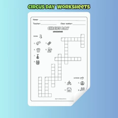 Circus Day - Worksheets - comprar online