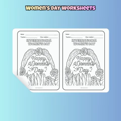 Women's Day Worksheets - loja online