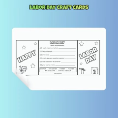 Labor Day Craft Cards