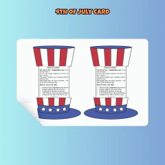 4th of July Card - loja online