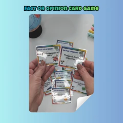 Fact or Opinion Card Game - loja online