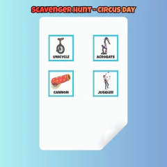 Scavenger Hunt - Circus Day - loja online
