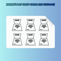 Imagem do Father's Day Craft Cards and Flipbook