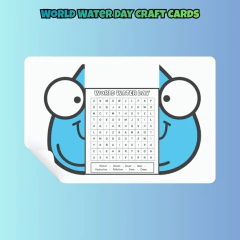 Imagem do World Water Day Craft Cards