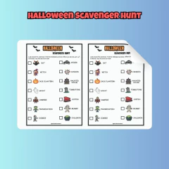 Imagem do Halloween Scavenger Hunt