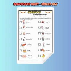 Imagem do Scavenger Hunt - Circus Day