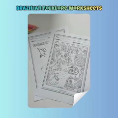 Imagem do Brazilian Folklore Worksheets