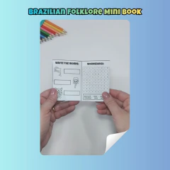 Imagem do Brazilian Folklore Mini Book