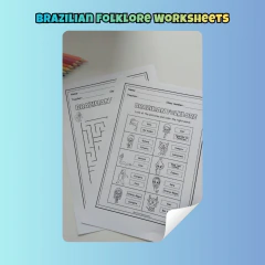 Brazilian Folklore Worksheets