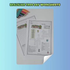 Brazilian Tree Day Worksheets