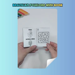 Brazilian Folklore Mini Book - comprar online