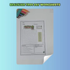Brazilian Tree Day Worksheets - comprar online