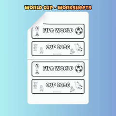 World Cup - Worksheets - comprar online