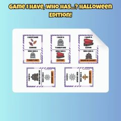 Imagem do Game I have, who has...? Halloween Edition!