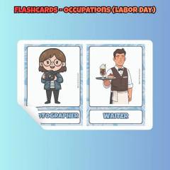 Flashcards - Occupations (Labor Day) na internet