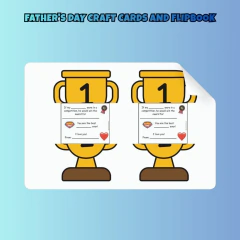 Father's Day Craft Cards and Flipbook na internet